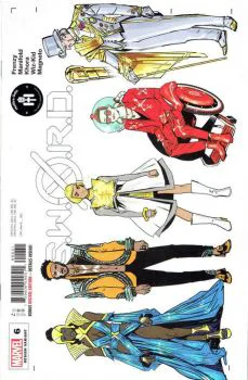 Cover of Variant Valerio Schiti Character Design Cover
