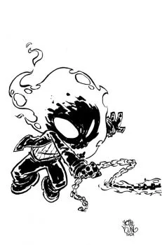 Cover of Skottie Young Incentive Big Marvels Sketch Virgin Variant (1:50)
