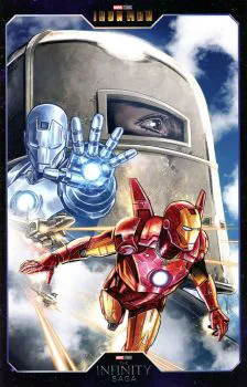 Cover of Variant Marco Checchetto Iron Man Infinity Saga Cover