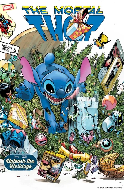 Cover of Cover D Humberto Ramos Disney Stitch Unleash Variant