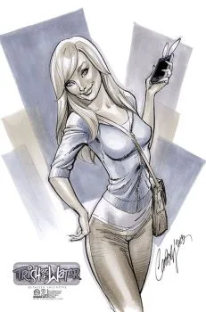 Cover of J. Scott Campbell Incentive Sketch Variant (1:30)