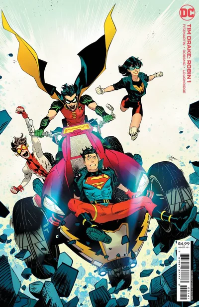 Cover of Incentive Dan Mora Young Justice Era Variant