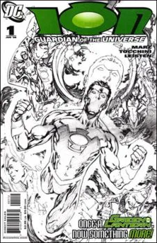 Cover of 2nd Printing Ivan Reis Sketch Variant
