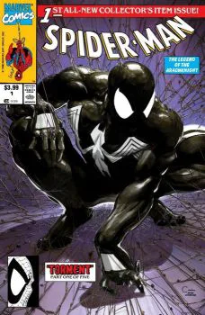 Cover of Clayton Crain NYCC Exclusive Facsimile Black Suit Variant