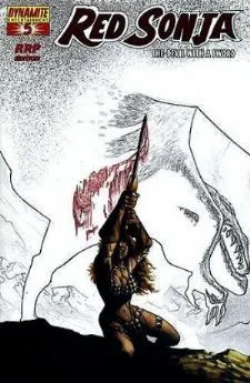 Cover of Cover E RRP Red Foil Incentive Sketch Cover by Richard Isanove