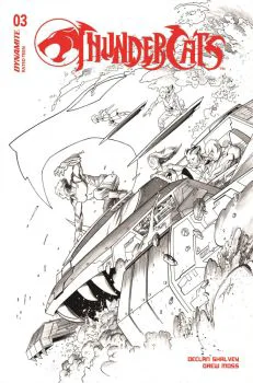 Cover of Declan Shalvey Line Art Variant (1:15)