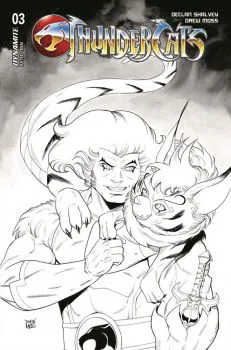 Cover of Drew Moss Incentive B&W Variant