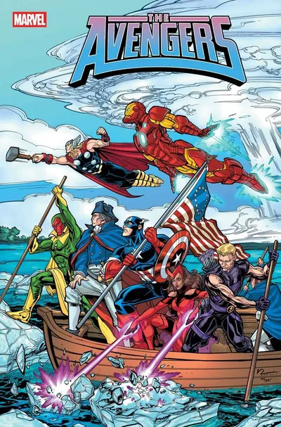 Cover of Chad Hardin USA 250th Anniversary Homage Variant