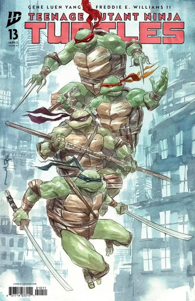 Cover of 1:100 Dustin Nguyen Variant