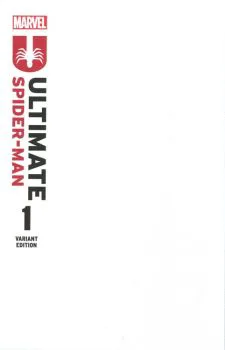 Cover of 4th Printing Blank Variant