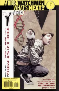 Cover of J.G. Jones "After Watchmen, What's Next?" Reprint