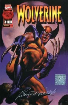 Cover of Wizard Authentic Edition, Signed by Boris Vallejo