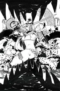 Cover of Cover O Alessandro Miracolo FOC Incentive Black & White Virgin Cover