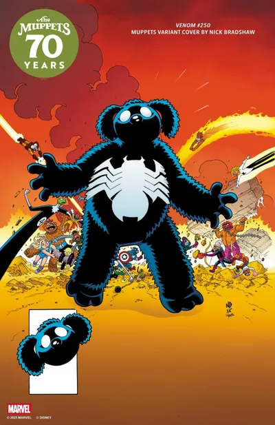 Cover of Nick Bradshaw Muppets Variant