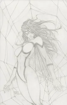 Cover of Street Level Hero - Michael Turner Sketch Variant - Ltd to 250