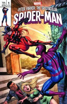 Cover of Tyler Kirkham PP:SS#1 homage Variant cover