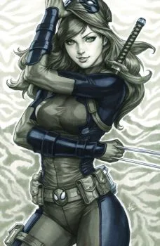 Cover of KRS Comics Stanley "Artgerm" Lau Exclusive Cover C Copic Virgin Cover: 1000 Copies