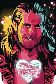 Cover of Incentive Alexander Wells-Folio Art Then Shawn Michaels Virgin Variant Cover