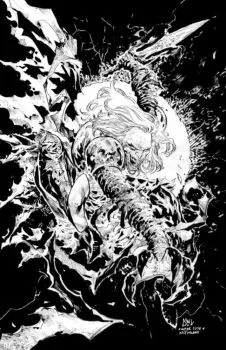 Cover of Ken Lashley Black & White Virgin Variant