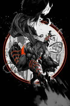 Cover of Frankie's Comics and Golden Apple Comics Exclusive Kael Ngu Black Virgin Cover (Limited to 1000 Prints)