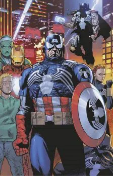 Cover of Uknown Comics Exclusive Symbiotic Avengers Gedeon Virgin 2nd PTG