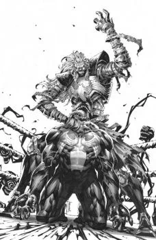 Cover of Kael Ngu Black & White Sketch Virgin Exclusive