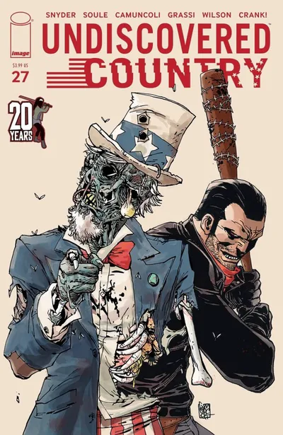 Cover of Cover C Giuseppe Camuncoli Twd 20th Annv Team Up Variant