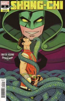 Cover of Variant Natacha Bustos Spider-Man Villains Cover