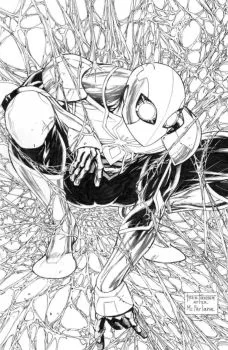 Cover of Tyler Kirkham Exclusive B&W Variant