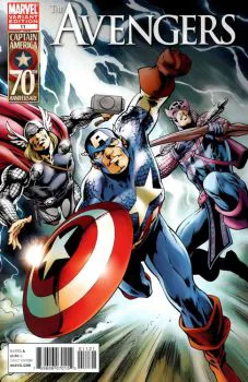 Cover of Alan Davis Captain America 70th Anniversary Variant