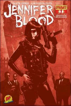 Cover of Cover I Blood Red Dynamic Forces Exclusive Tim Bradstreet