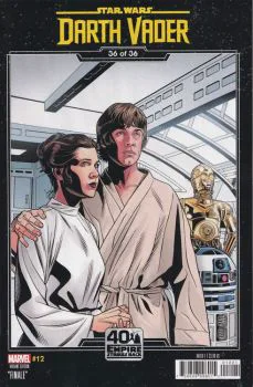 Cover of Chris Sprouse The Empire Strikes Back Variant
