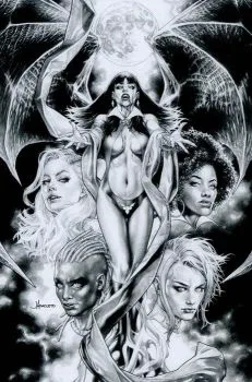 Cover of Cover R Jay Anacleto B&W Virgin Variant