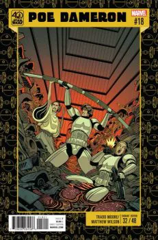 Cover of Variant Tradd Moore Star Wars 40th Anniversary Cover