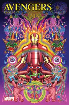 Cover of Alan Aldridge Iron Man By Design 2.0 Variant Cover
