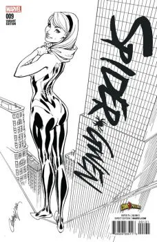Cover of J. Scott Campbell Exclusive B&W Variant