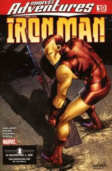 Cover of Cover B Iron Man Movie Variant