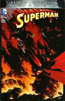 Cover of Kaare Andrews Batman v Superman Dawn Of Justice Polybag B&W Variant