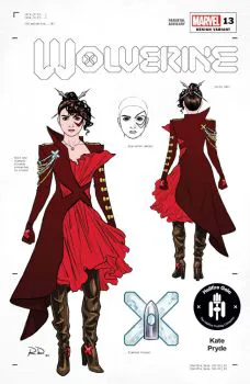 Cover of Incentive Russell Dauterman Kate Pryde Character Design Variant Cover
