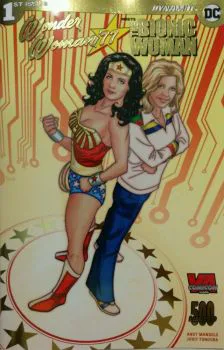 Cover of Mike McKone "Gold" VA con exclusive (limited to 500 copies)