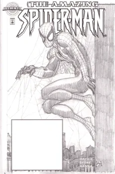 Cover of Cover E John Romita Jr. Marvel Authentix Sketch Variant