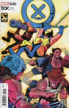 Cover of Ethan Young 50 Years of Wolverine Variant
