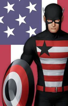 Cover of John Tyler Christopher Midtown Comics Retailer Exclusive The Captain Virgin Variant Cover D