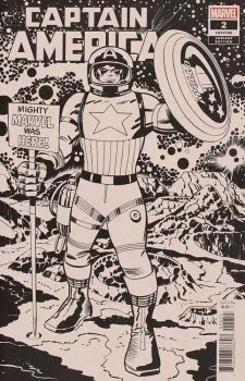 Cover of Jack 'King' Kirby 1:100 Retailer Incentive Remastered Sketch Variant Cover