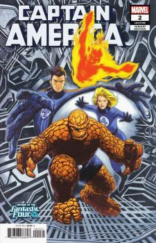 Cover of Travis Charest "Return Of The Fantastic Four" Variant Cover