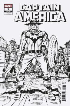 Cover of Incentive Jack Kirby Remastered Sketch Variant Cover