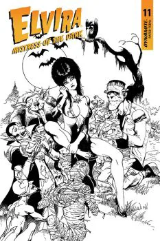 Cover of Cover K Roberto Castro B&W Cover