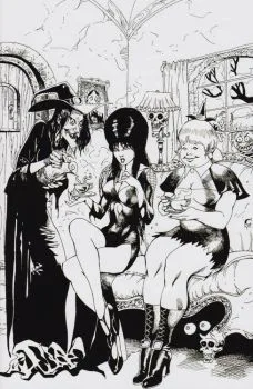 Cover of Cover J FOC B&W Virgin Variant