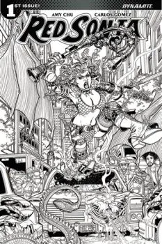 Cover of Incentive Nick Bradshaw Black & White Cover