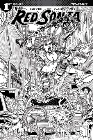 Cover of Incentive Nick Bradshaw Black & White Cover